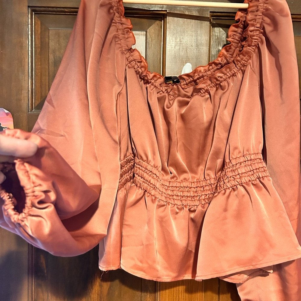 Eloquii plus size shimmery top. 2xl.